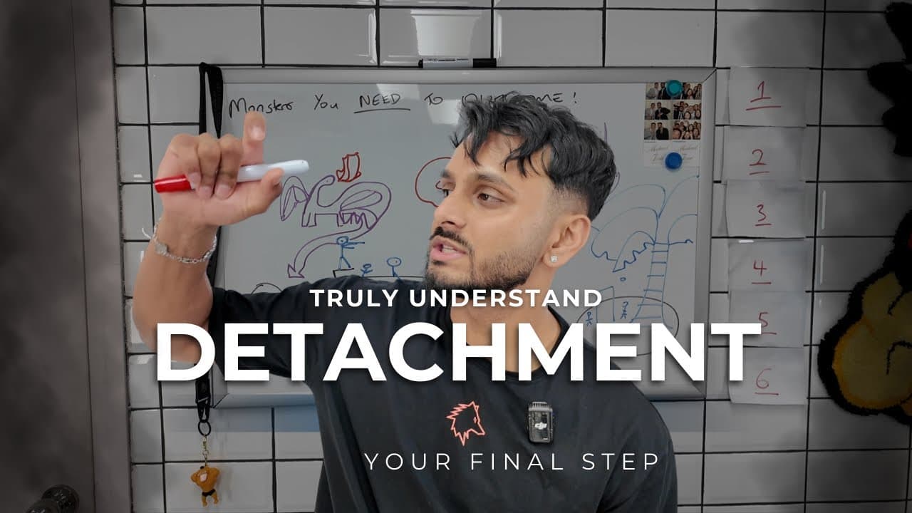Detachment Is Graduation: You No Longer Cling to the Program — You Are the Program