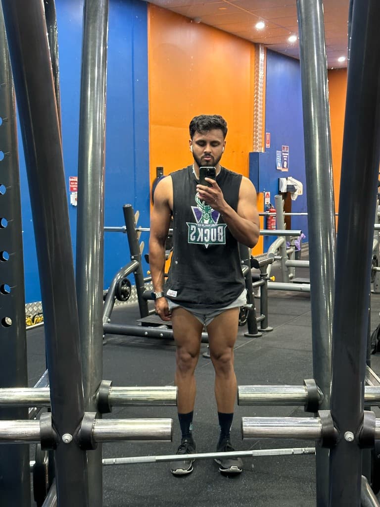 Shraz training in the gym